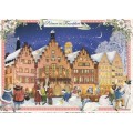 Frankfurt -Römer - Winter - Tausendschön - Postcard