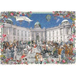 Wien - Michaelerplatz - Tausendschön - Postkarte