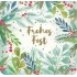 Frohes Fest - Twigs and berries - Christmas Postcard
