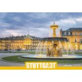 Stuttgart - Schlossplatz - Viewcard