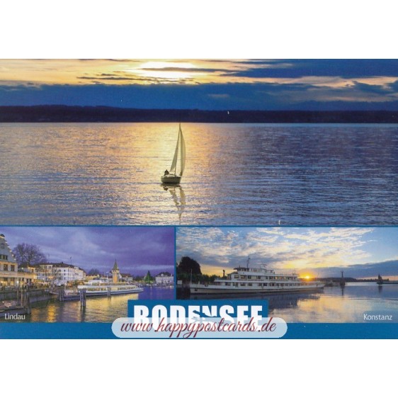 Bodensee  Multi - Viewcard