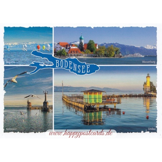 Bodensee  Multi 349 - Viewcard