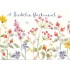 Herzlichen Glückwunsch - Blumen - Geburtstagspostkarte