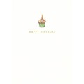 Happy Birthday - Cupcake - Birthday Postcard