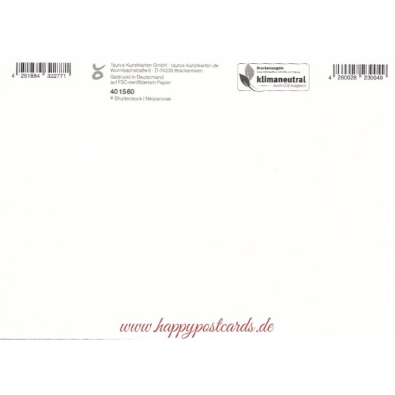 Sei gut zu dir - Flowers and grasses - Birthday Postcard