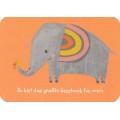 Du bist das größte Geschenk für mich - Poppies Postcard