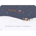Sternenfunkeln - Lichterglanz - Weihnachtszeit - Poppies Postcard