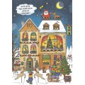 Wo hat sich die Maus versteckt? - Christmas Postcard