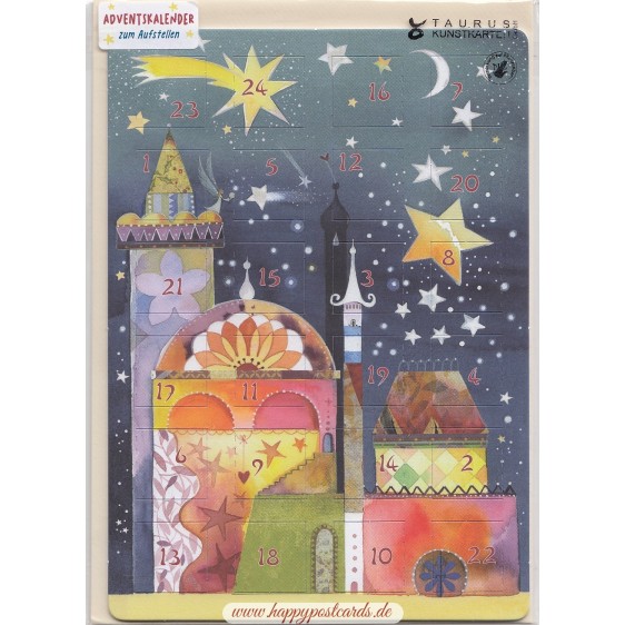 Star over Bethlehem - Advent calendar holder