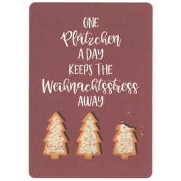 Weihnachtsstress - Christmas Postcard
