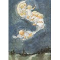 Der Mond ist aufgegangen - Postkarte
