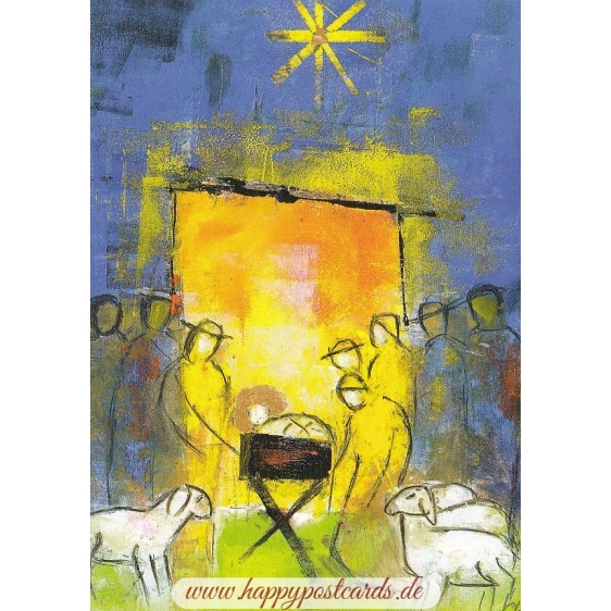 An Weihnachten miteinander verbunden - Weihnachtskarte