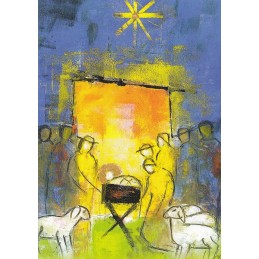An Weihnachten miteinander verbunden - Weihnachtskarte