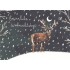 Besinnliche Weihnachtstage - Hirsch - Weihnachtskarte