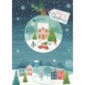 Merry Christmas - Winter landscape - Christmas Postcard