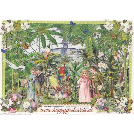 Frankfurt - Palmgarden - Tausendschön - Postcard