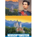 Königsschloss Neuschwanstein - König Ludwig II  2- Ansichtskarte
