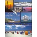 Sonne, Sand und Meer - Ansichtskarte