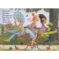 Wenn du verrückte Freundinnen hast -  Ingrid Berendsen Postcard