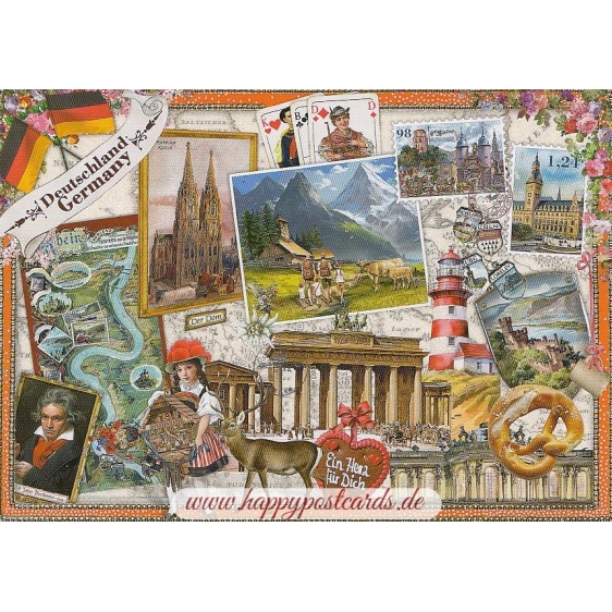 Germany - Country Postcards - Barbara Behr - Postcard