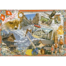More about Schweiz - Länderpostkarte - Barbara Behr - Postkarte