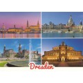 Dresden Multi - Viewcard