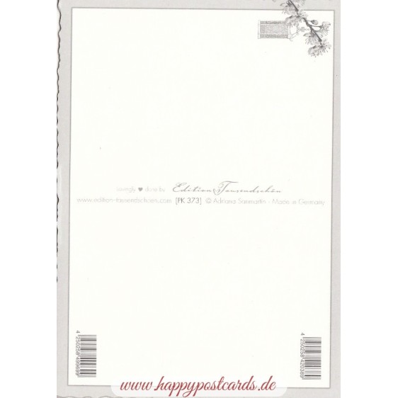 Vögel 2 - Tausendschön - Postkarte