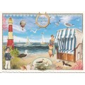 Grüße von der See - Tausendschön - Postcard