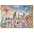 Chicago - Skyline - Tausendschön - Postkarte