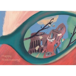 Happy Postcrossing - Italien: Rom - Postkarte