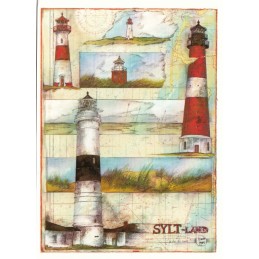 Sylt Land - Ole West - Postcard
