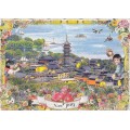 China - Nanjing - Jiming Temple - Tausendschön - Postcard