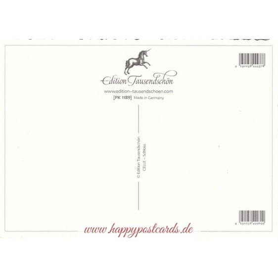 Celle - Schloss - Tausendschön - Postkarte
