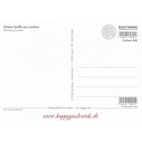 Reichsburg Cochem - Ansichtskarte