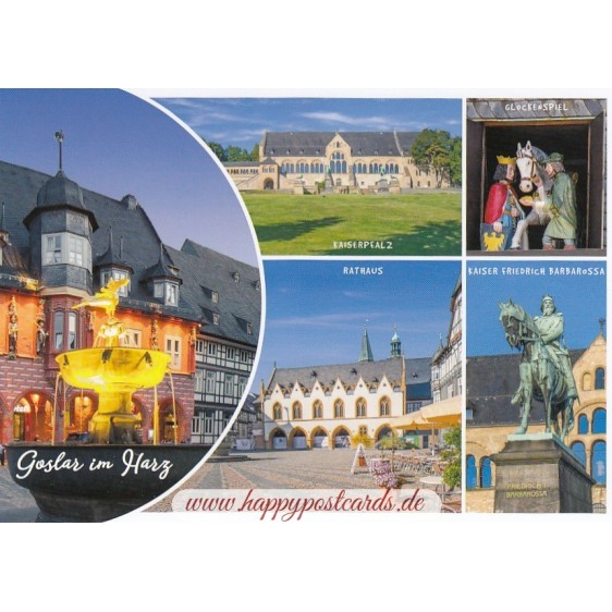Goslar- Multi - Viewcard