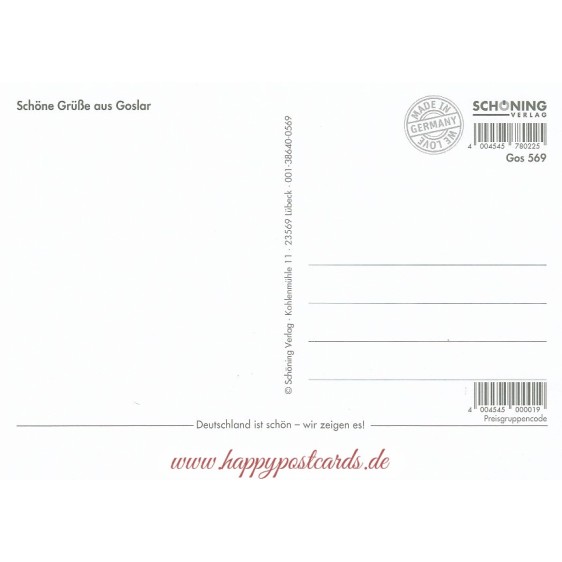Goslar - Multi - Ansichtskarte