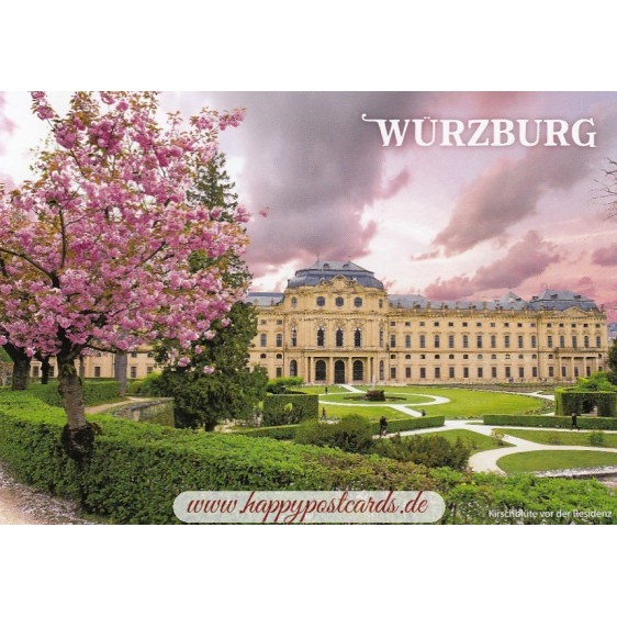 Würzburg - Residence -  Viewcard