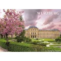 Würzburg - Residenz - Ansichtskarte