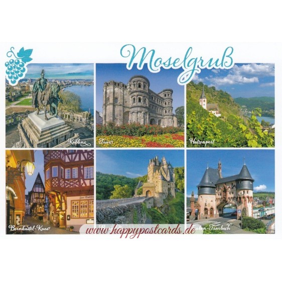 Moselgruß  - Ansichtskarte