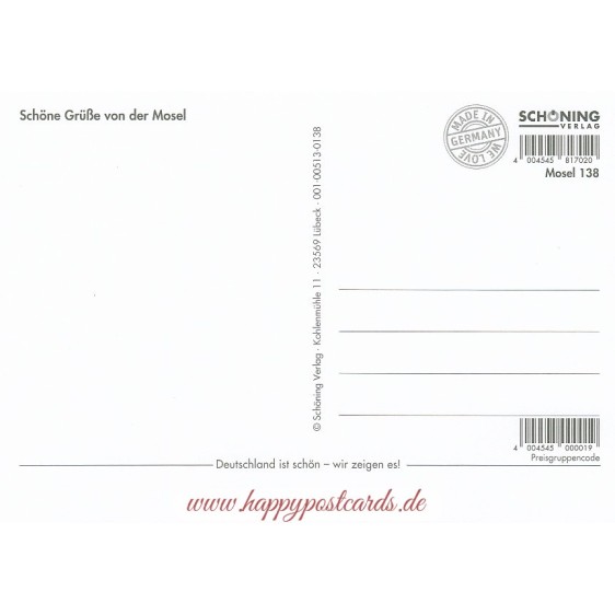 Moselgruß  - Ansichtskarte