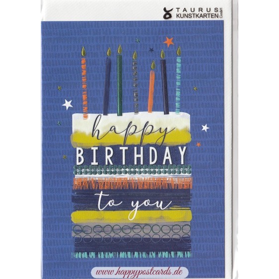 Happy Birthday to you - Birthday greeting card