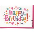 Happy Birthday - Flowers - Birthday greeting card