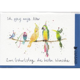 More about Zum Geburtstag - Ich pfeife aufs Alter - Birthday greeting card
