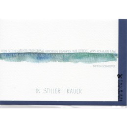 Von guten Mächten wunderbar geborgen - Condolence card
