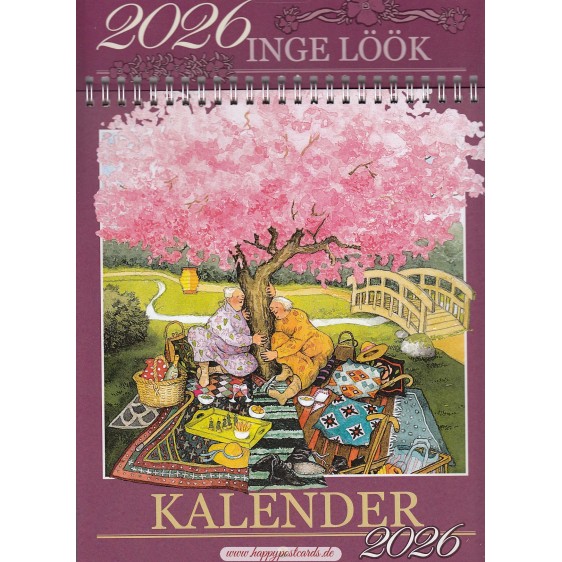 Inge Löök Calendar 2026