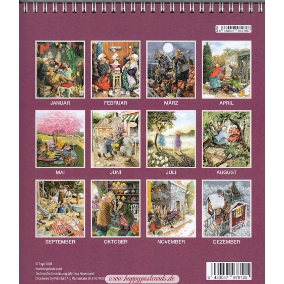Inge Löök Kalender 2026