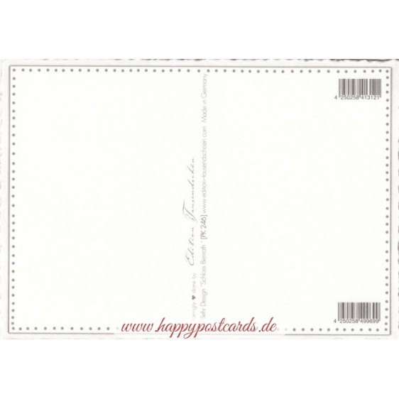 Düsseldorf Schloss Benrath - Tausendschön - Postkarte