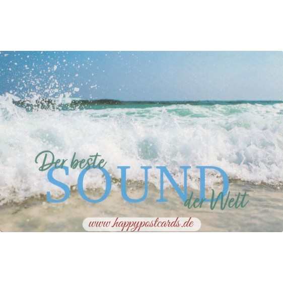 Der beste Sound der Welt - Postcard
