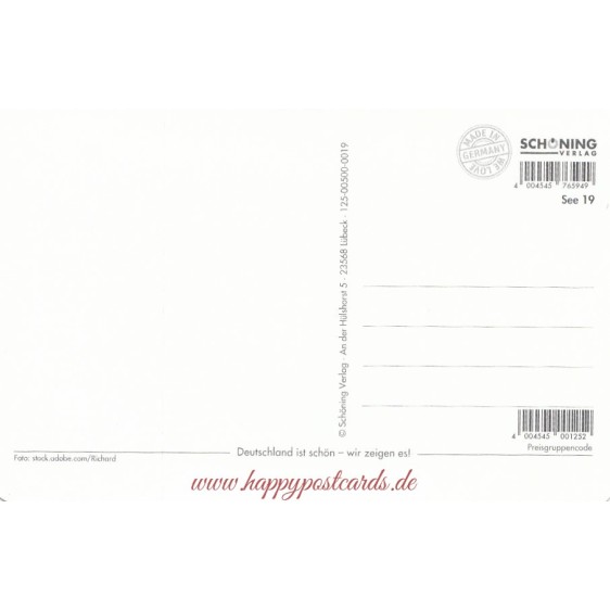 Zeit für Sand zwischen den Zehen und Salz auf der Zunge - Postcard