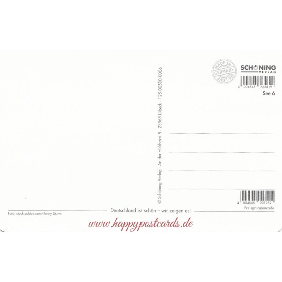 Norden ist, wo man auch abends Moin sagt - Postkarte